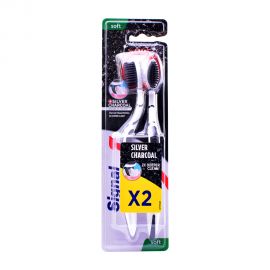 Signal Toothbrush Bane Charcoal Soft 2pc