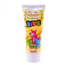Oral Face Kids ToothPaste Banana Flavor 75ml