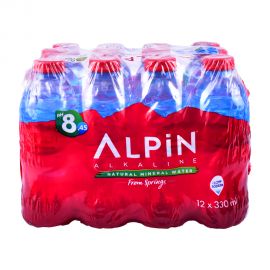 Alpin Alkaline Water 12x330ml