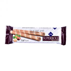 Super Roll Hazelnut Wafer 15gm