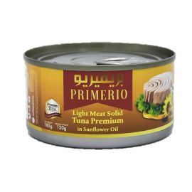 Primerio Light Meat Tuna Premium In SunFlower Oil 185gm