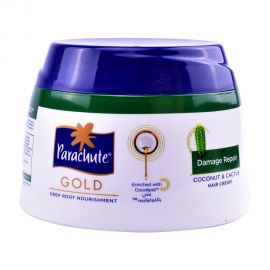 Parachute Gold Damage Repair - Cactus and Coconut - Hair Cream for Frizzy Hair 210ml