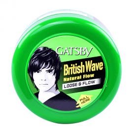 Gatsby Styling Wax Loose & Flow Green 75gm