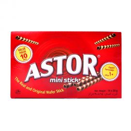 Astor Mini Choco Stick 14x20gm