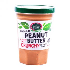 Mother Earth Peanut Butter Crunchy Natural 380gm