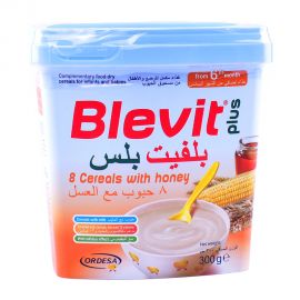 Blevit Plus 8 Cereals with Honey 300gm