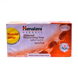 Himalaya Moist Almond Soap 6x125gm
