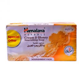 Himalaya Soap Cream&Honey 6x125gm
