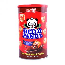 Meiji Hello Panda Can Choco 400gm
