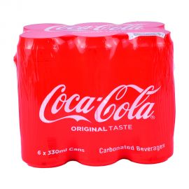 Coca Cola Tin 6x330ml
