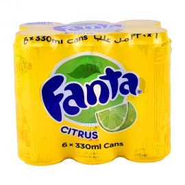 Fanta Citrus Can 6x330ml