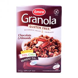 Emco Granola Gluten free with Choco&Almond 340gm