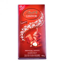 Lindt Hazelnut Lindor Single 100gm