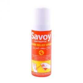 Savoy Burn Relief Spray 50ml Red