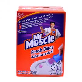 Mr Muscle Fresh Discs Lavender 38gm