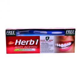 Dabur Anti Ageing Toothpaste 150g+Toothbrush Free