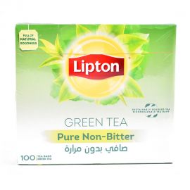 Lipton Green Non Bitter Tea Bag 100x1.5gm