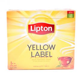 Lipton Yellow Tea bag Fresh Caddy 100s