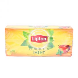 Lipton Yellow Tea Bag Mint 25x2.3gm
