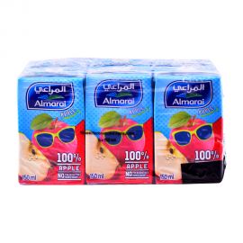 Almarai UHT Juice Apple 6x150mL No Preservatives Added