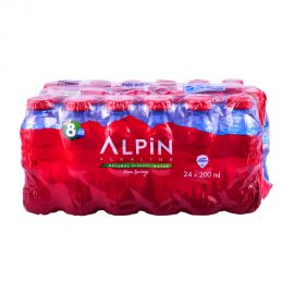 Alpin Alkaline Water 24x200mL