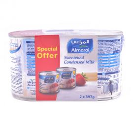 Almarai Sweetened Condensed Milk 2x397gm