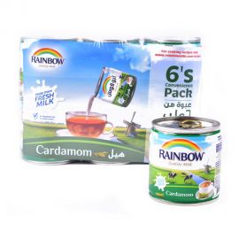 Rainbow Milk Evap Cardamom 6x6oz