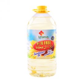 Lesieur Sunflower Oil 4lLtr+1Ltr