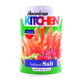American Kitchen Iodized Salt 26oz