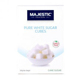 Majestic Pure White Sugar Cubes 500gm