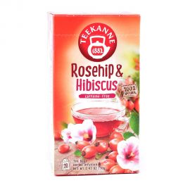 Teekanne Rosehip&Hibiscus tea bags 20x3.5gm