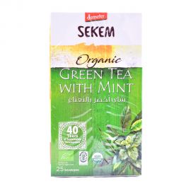 Sekem Organic Green Tea With Mint 25's
