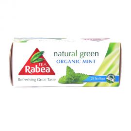 Rabea Green Tea Bags with Mint 25x2gm