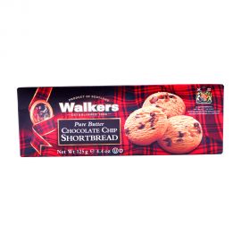 Walkers Chocolate Chip Butter Short Bread 125gm