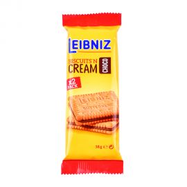 Bahlsen Leibniz Biscuits 'n Cream Choco 38gm