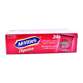 Mcvities Digestive Milk Chocolate Biscuits Portion 33.3gm