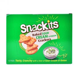 Nabil Snackits Sour Cream & Onion Baked Bites 40gm
