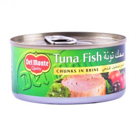 Del Monte Tuna Fish Chunks in Brine 185gm