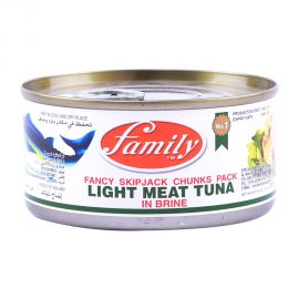 Family Light meat Tuna Chunk Brine 185g