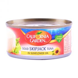California Garden Skipjack Tuna Solid in Sunflower Oil 170gm