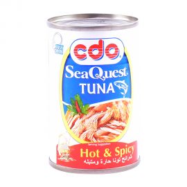 CDO Sea Quest Tuna Flakes Hot & Spicy 155gm