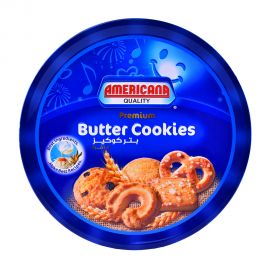 Americana Butter Cookies Blue Tin 908gm