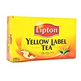 Lipton Yellow Label Tea Bag Fresh Caddy 200's
