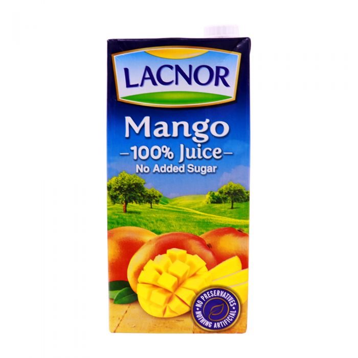 Lacnor 100 Ll Juice Mango Slim 1ltr