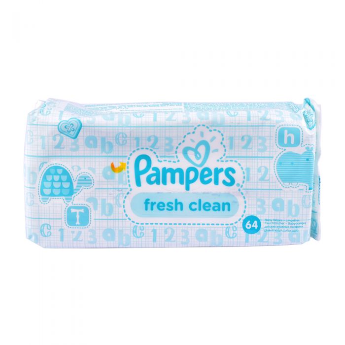 Pampers Fresh Clean Baby Wipes Refill 64