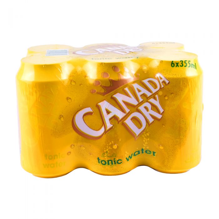 Canada Dry Tonic Water Tin 6x355ml