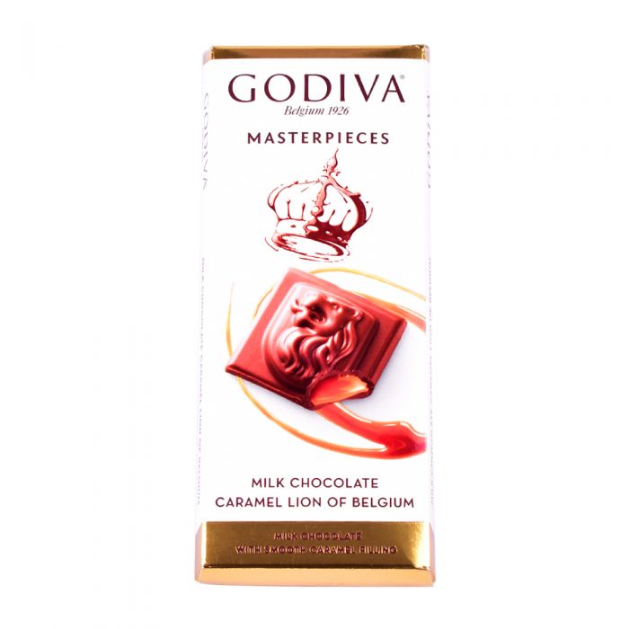 Godiva Tab Milk Chocolate Caramel 86gm