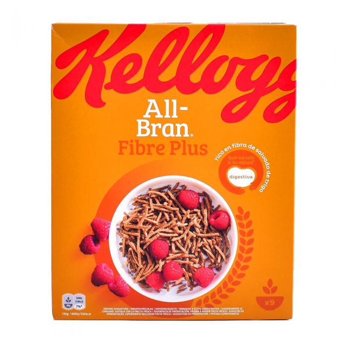 Kellogg's All Bran Plus Wheat Cereal 375g