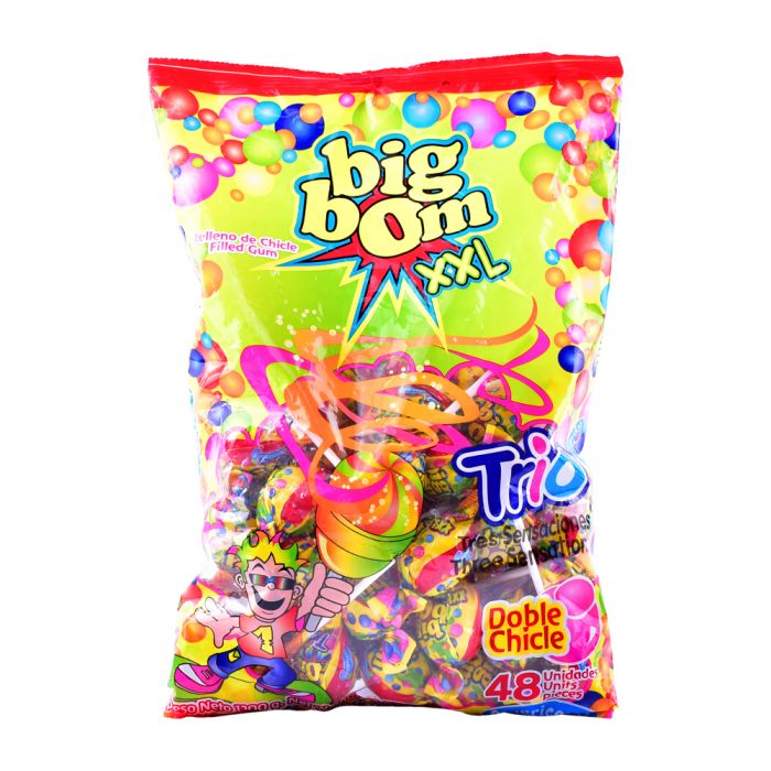 Big Bom XXL Trio 3x1 Lolly 1200gm