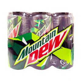 Mountain Dew 6x330mL Tin